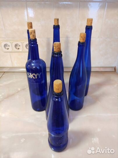 Декоративные бутылки и бочки для интерьера