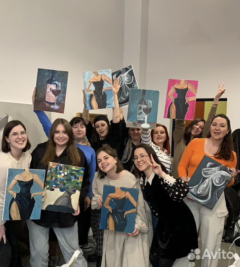 Мастер класс по рисованию /Арт- вечеринка