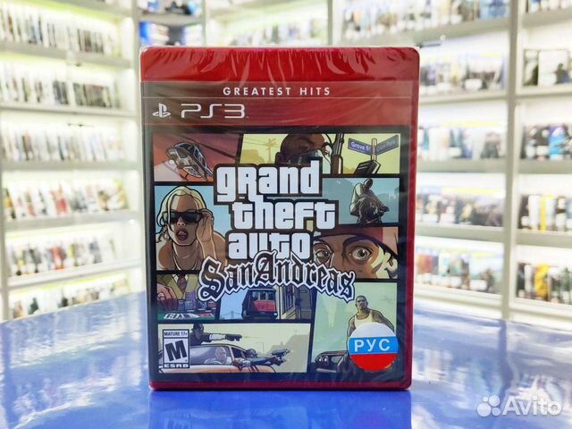 Игра для PS3 Grand theft auto San Andreas
