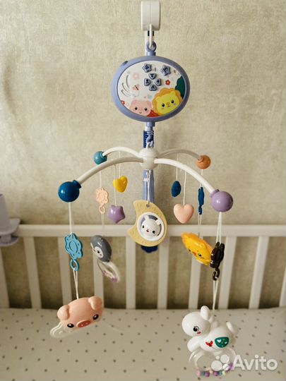 Мобиль на кроватку с проектором