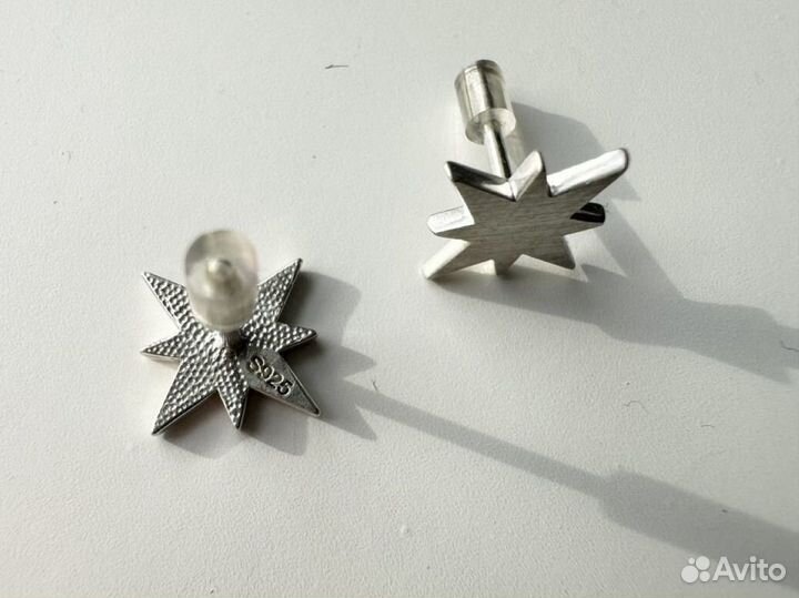 Серьги серебро 925 проба