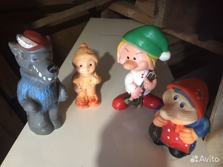 Резиновые игрушки СССР
