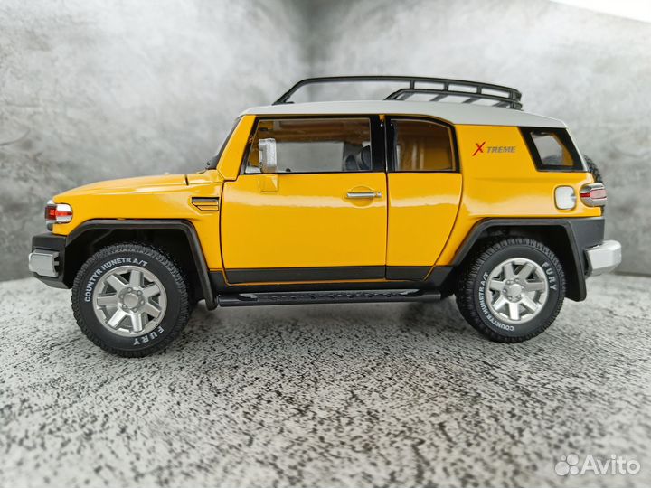 Машинка Металлическая Toyota Fj Cruiser