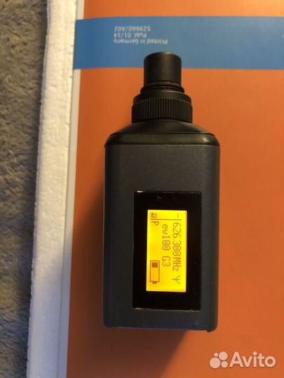 Плагон sennheiser ew100 g3 rangeB