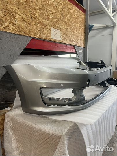 Передний бампер VolksWagen Polo 2015-2020