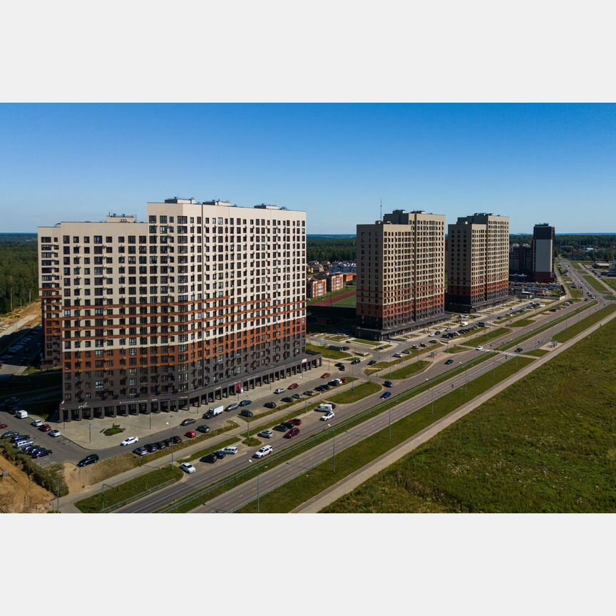 2-к. квартира, 66,1 м², 15/19 эт.