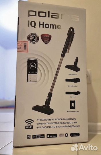 Беспроводной вертикальный пылесос Polaris. Новый