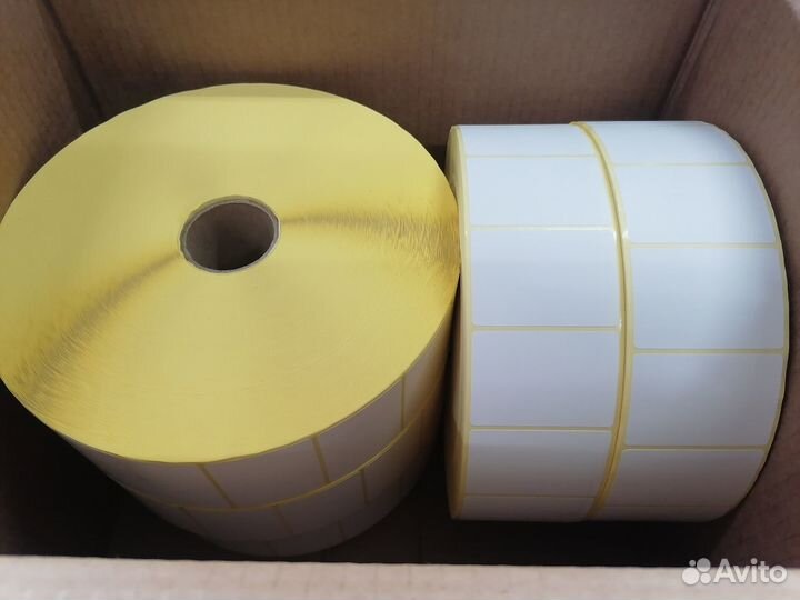 Термоэтикетки 58*40 - 5000 штук в ролике