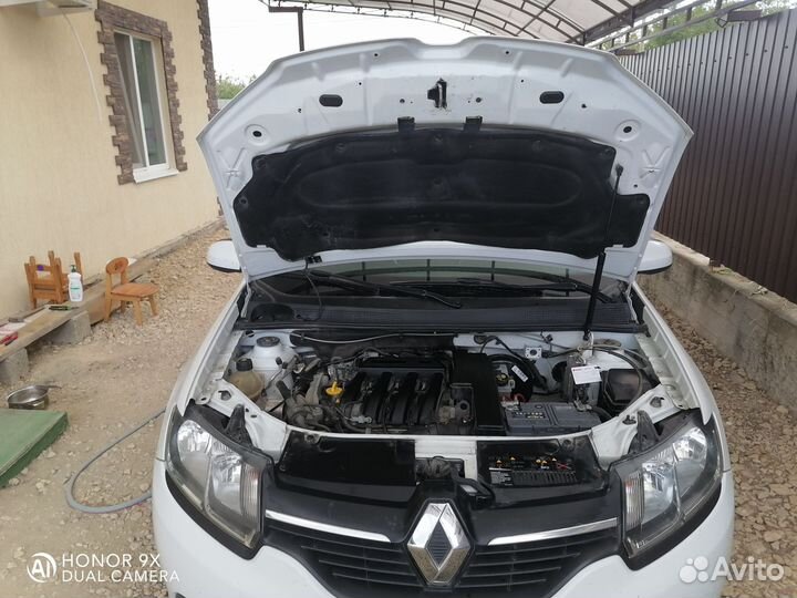 Renault Logan 1.6 AT, 2017, 92 400 км