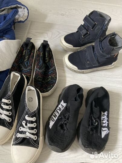 Пакет вещей, обувь 27