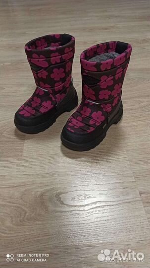 Сапоги зимние (ботинки) для девочки 28р