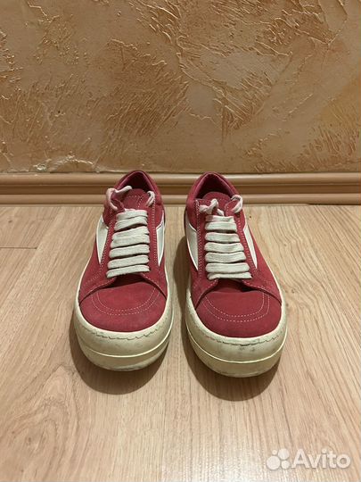 Кеды rick owens vans pink