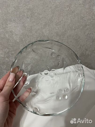 Тарелки из стекла