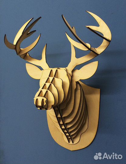 Декоративная голова оленя