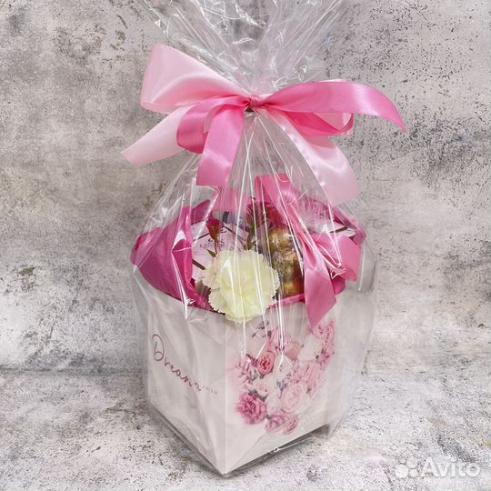 Подарок с чаем, мёдом и шоколадом