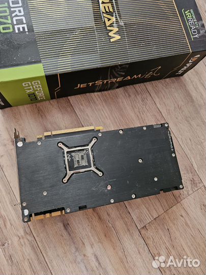 Palit GTX 1070 JetStream не майнена чипы Micron