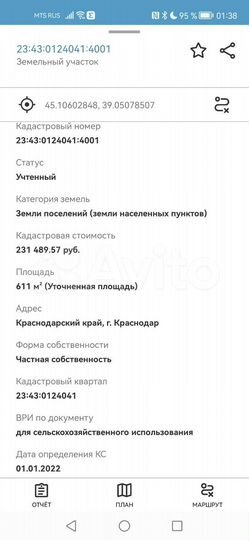 Участок 6 сот. (ИЖС)