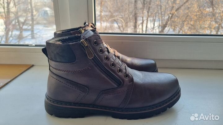 Полуботинки мужские зимние