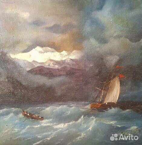 Копия картины Айвазовского 