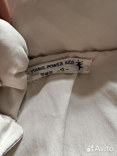 Пуховик для девочки 128 134