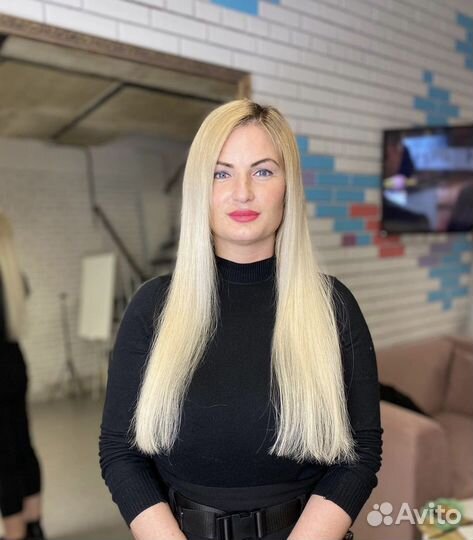 Наращивание волос на дому