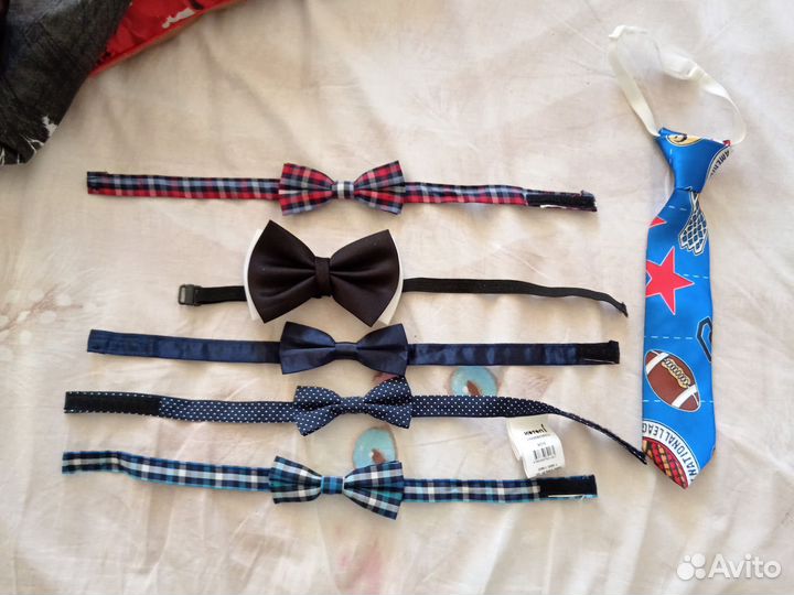 Бабочки и галстук для юного джентльмена