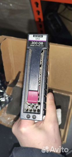 Жёсткий диск HP 300GB 6G SAS 15K для сервера