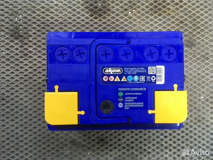 Аккумулятор на ваз аком 60 Ач