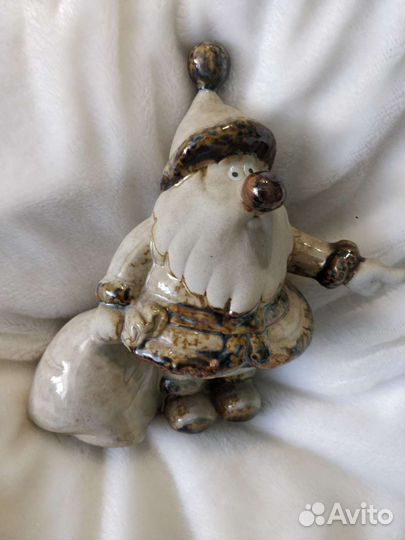 Дед мороз керамика