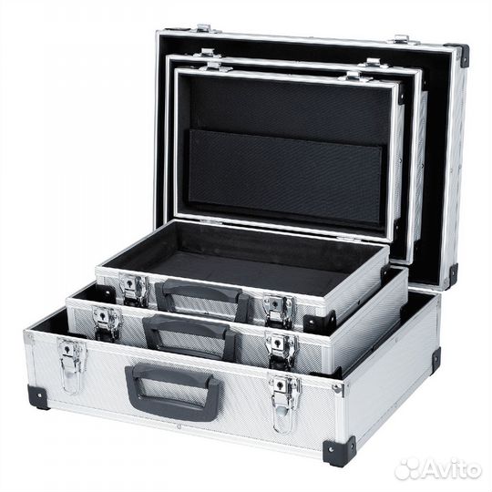 Кейсы для инструмента алюминиевые 3 шт