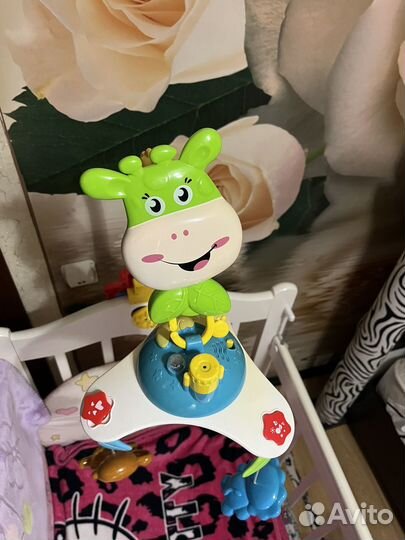 Мобиль в кроватку музыкальная с проектором