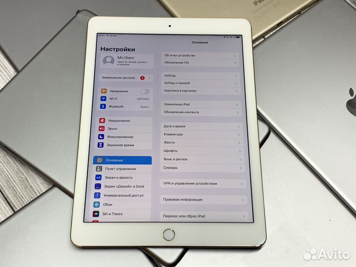 Apple iPad Air 2 на 16гб Wi-Fi