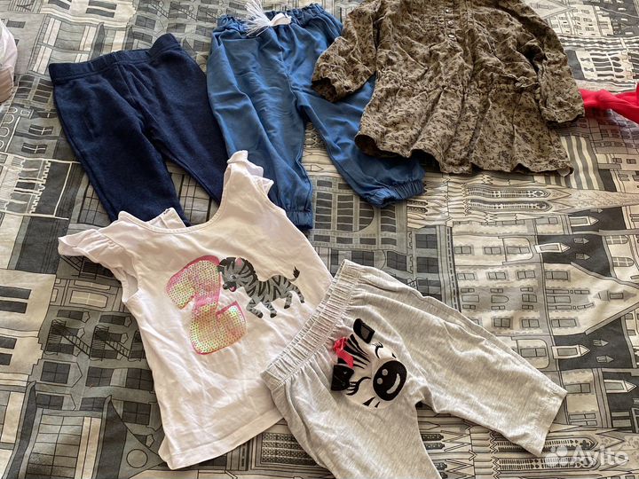 Вещи на девочку от 6 месяцев до года