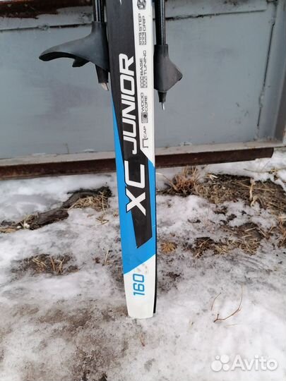 Лыжи беговые детские на 10-11 лет