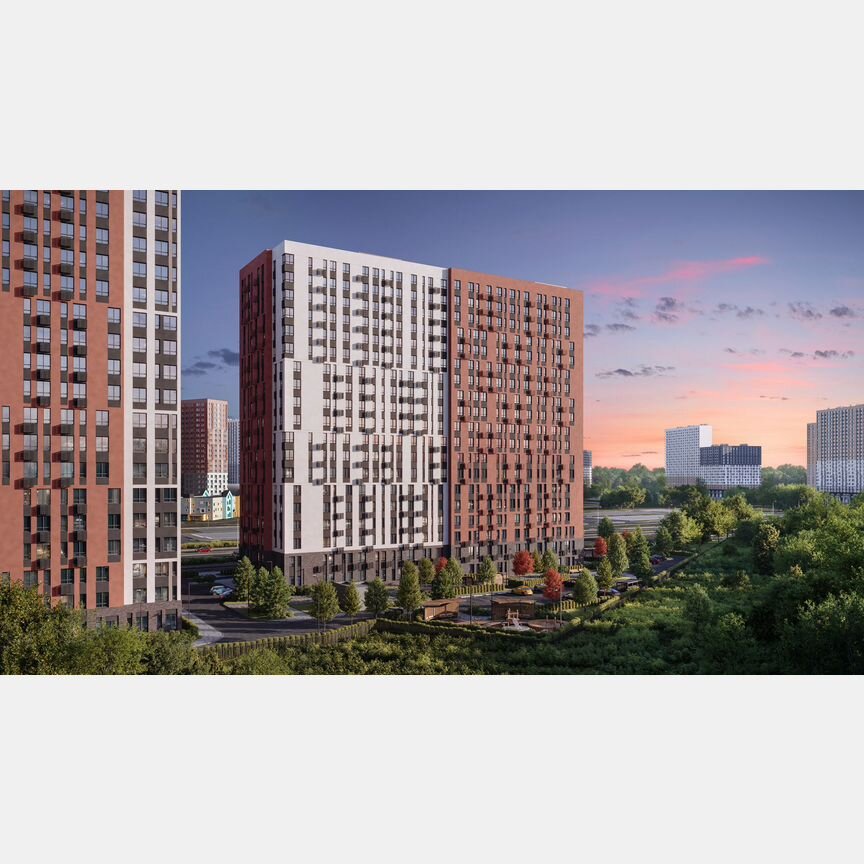 1-к. квартира, 48,1 м², 6/19 эт.