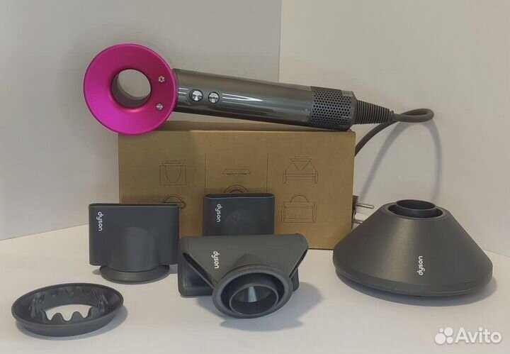 Фен dyson supersonic hd08 малайзия новый розовый