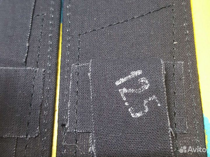 Погоны старший оф. состав синие