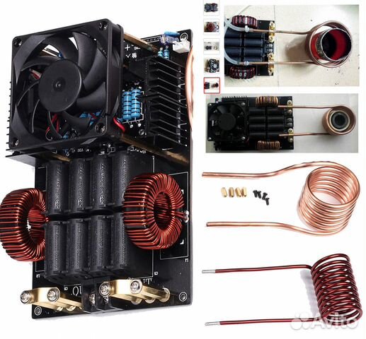 Печка индукционная для готовки и плавки