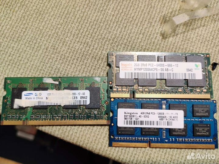 Оперативная память ddr2 для ноута