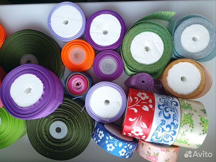 Ленты репсовые для рукоделия