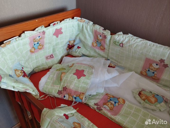 Бортики в детскую кроватку