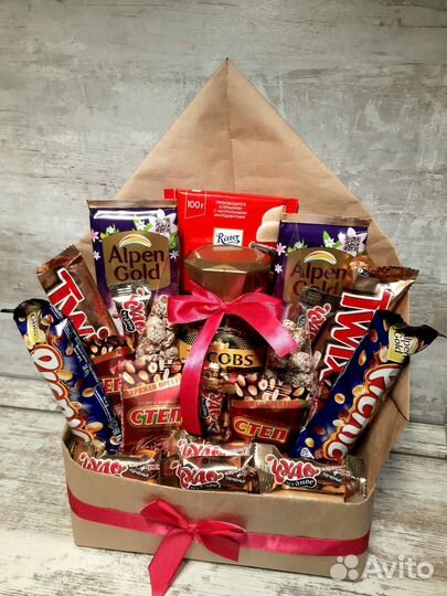 Вкусные съедобные букеты