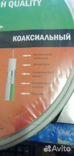 Кабель коаксиальный RG6