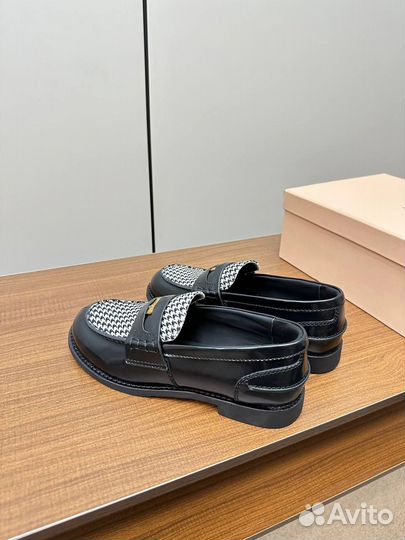 Женские лоферы MIU MIU премиум