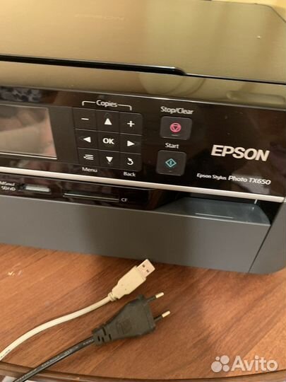 Epson stylus photo tx650, цветн., a4