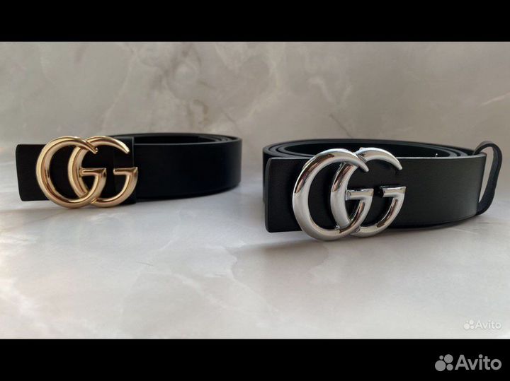 Ремень женский гуччи кожанный новый