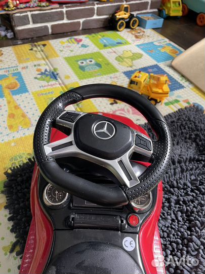 Машинка каталка толокар mercedes