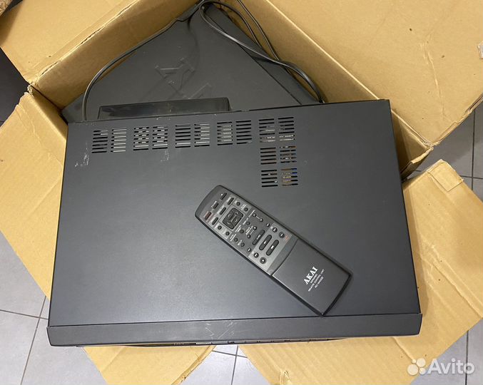 Видеомагнитофон akai vs g40edg