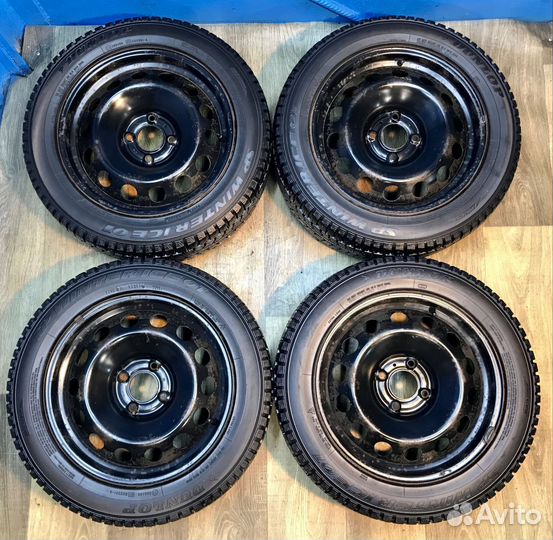 Колеса Peugeot/Citroen R16 зимние шипы Dunlop