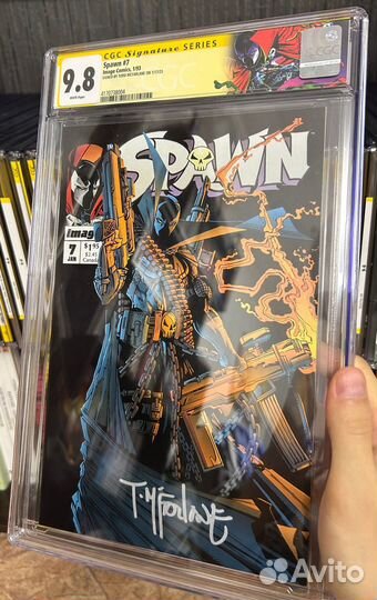 CGC-комиксы с автографами (список в описании)